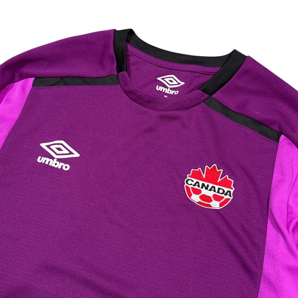 Umbro Canada Soccer Team Goalkeeper Keeper Goal 2018 Alt Jersey Mens M - Picture 3 of 8